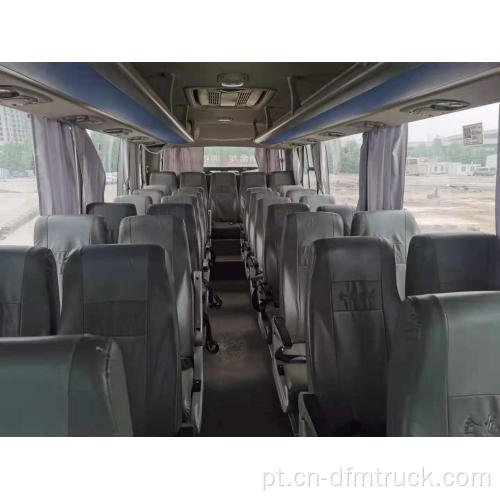 Ônibus de segunda mão KingLong 35 lugares com manual